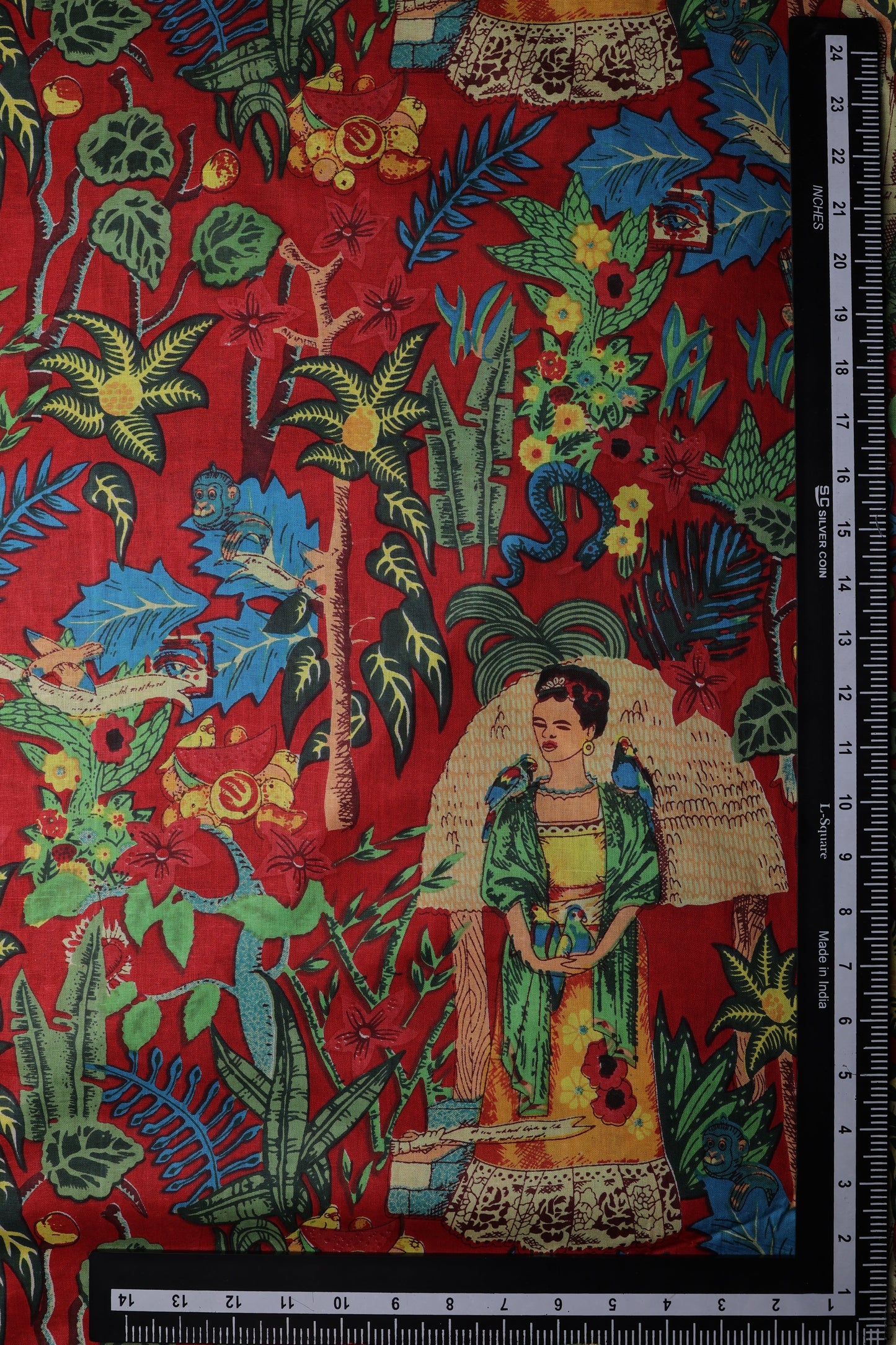 Printed cotton cambric 12