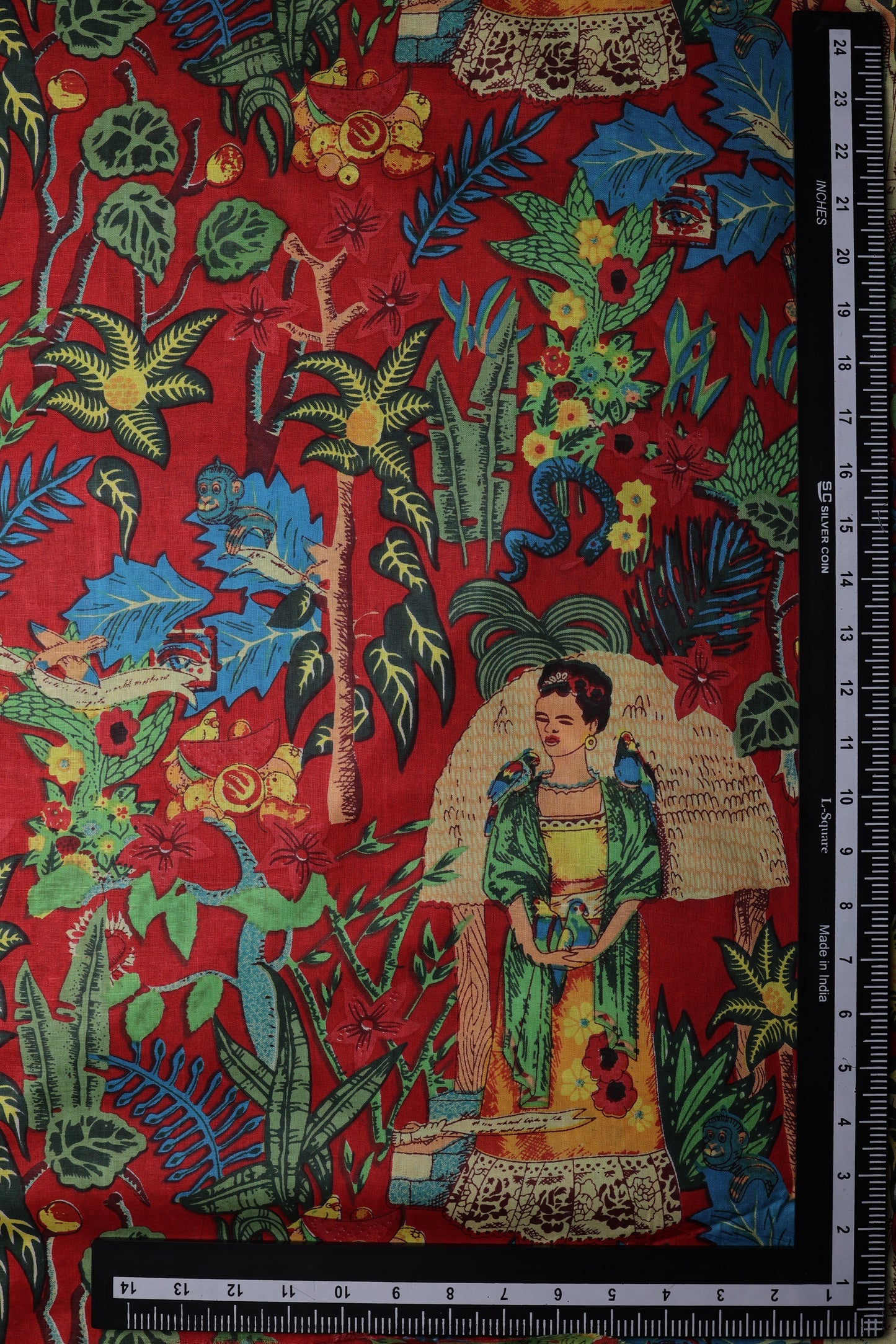 Printed cotton cambric 12
