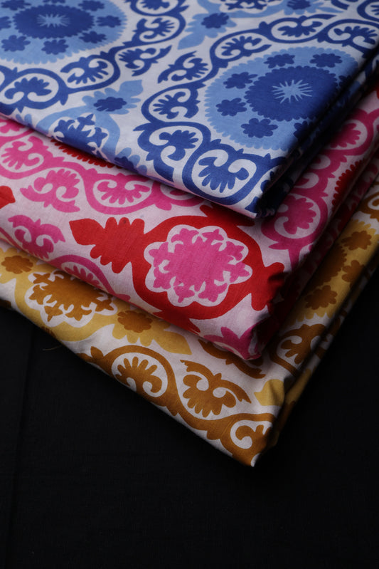 Printed cotton cambric 10