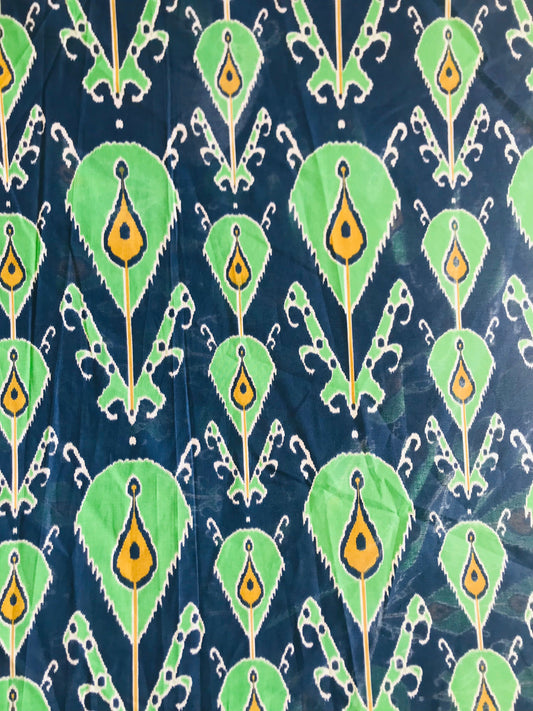 Printed cotton cambric 06