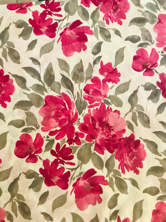 Printed cotton cambric 17